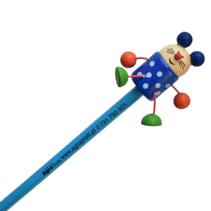 Ołówek Agro Profil - niebieska myszka