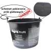 Wiadro 20-litrowe od Agro Profil ze schematem pobierania prób glebowych