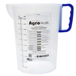 Miarka 5 litrów Agro Profil 5000 ml