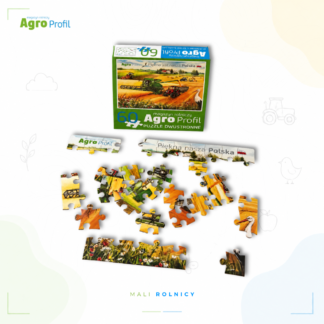 Rolnicze puzzle dwustronne