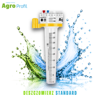 Deszczomierz STANDARD Agro Profil, skala do 70 mm/m²– precyzyjny opadomierz do ogrodu i upraw rolniczych