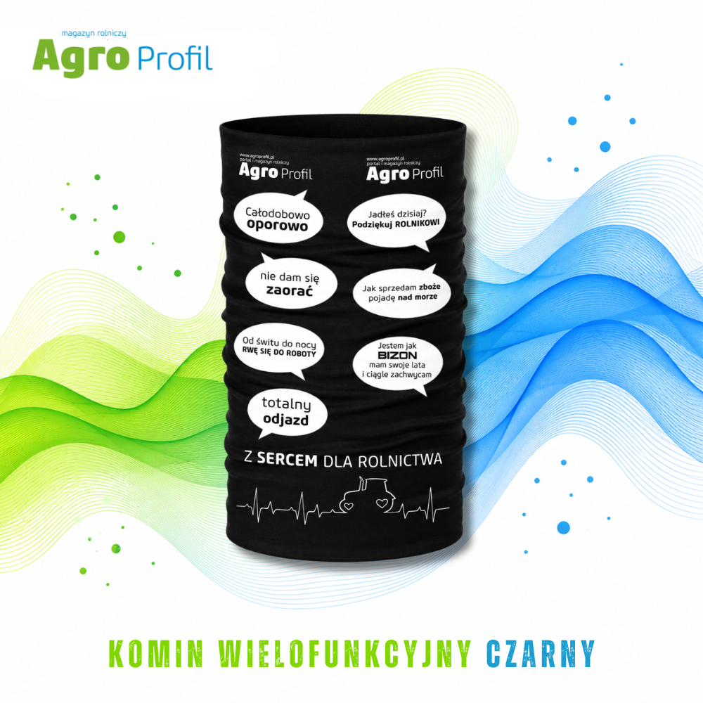 Komin wielofunkcyjny czarny