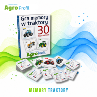 Gra memory Traktory
