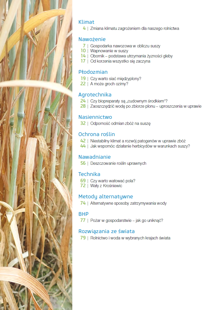 Poradnik suszowy - zmiany klimatyczne, nawożenie, nawadnianie - obrazek 3
