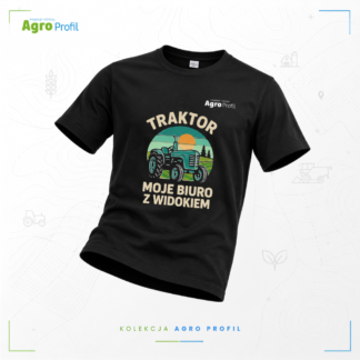Traktor moje biuro z widokiem