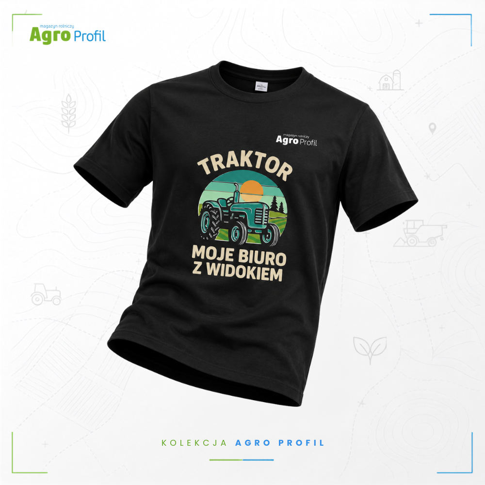 Traktor moje biuro z widokiem