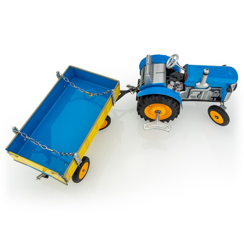 Zetor z Przyczepą – metalowy model kolekcjonerski z napędem sprężynowym | KOVAP - obrazek 2
