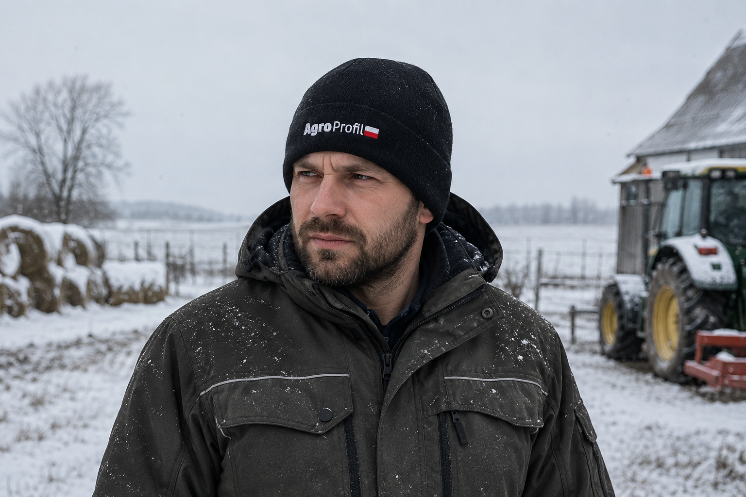 Czapka zimowa Agro Profil z flagą Polski - obrazek 2