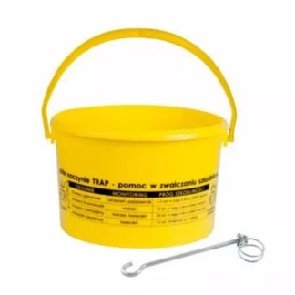 Żółte naczynia na szkodniki rzepaku, wiadra uniwersalne