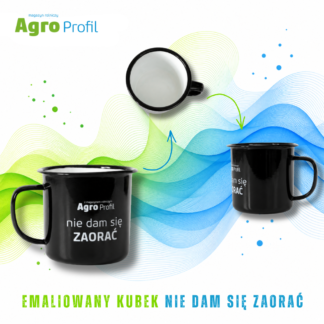 Kubek emaliowany