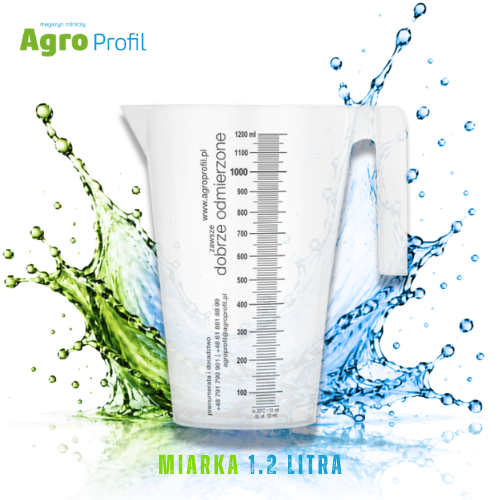 Miarka do nawozów i środków ochrony roślin - 1200ml