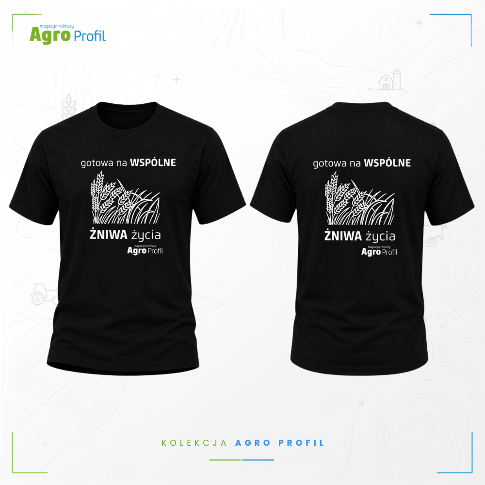 Koszulka rolnicza „Gotowa na WSPÓLNE ŻNIWA życia” | Agro Profil - obrazek 2