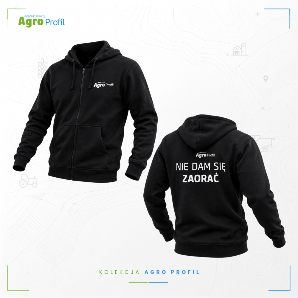 Rozpinana bluza rolnicza „Nie dam się ZAORAĆ” | Agro Profil - obrazek 2