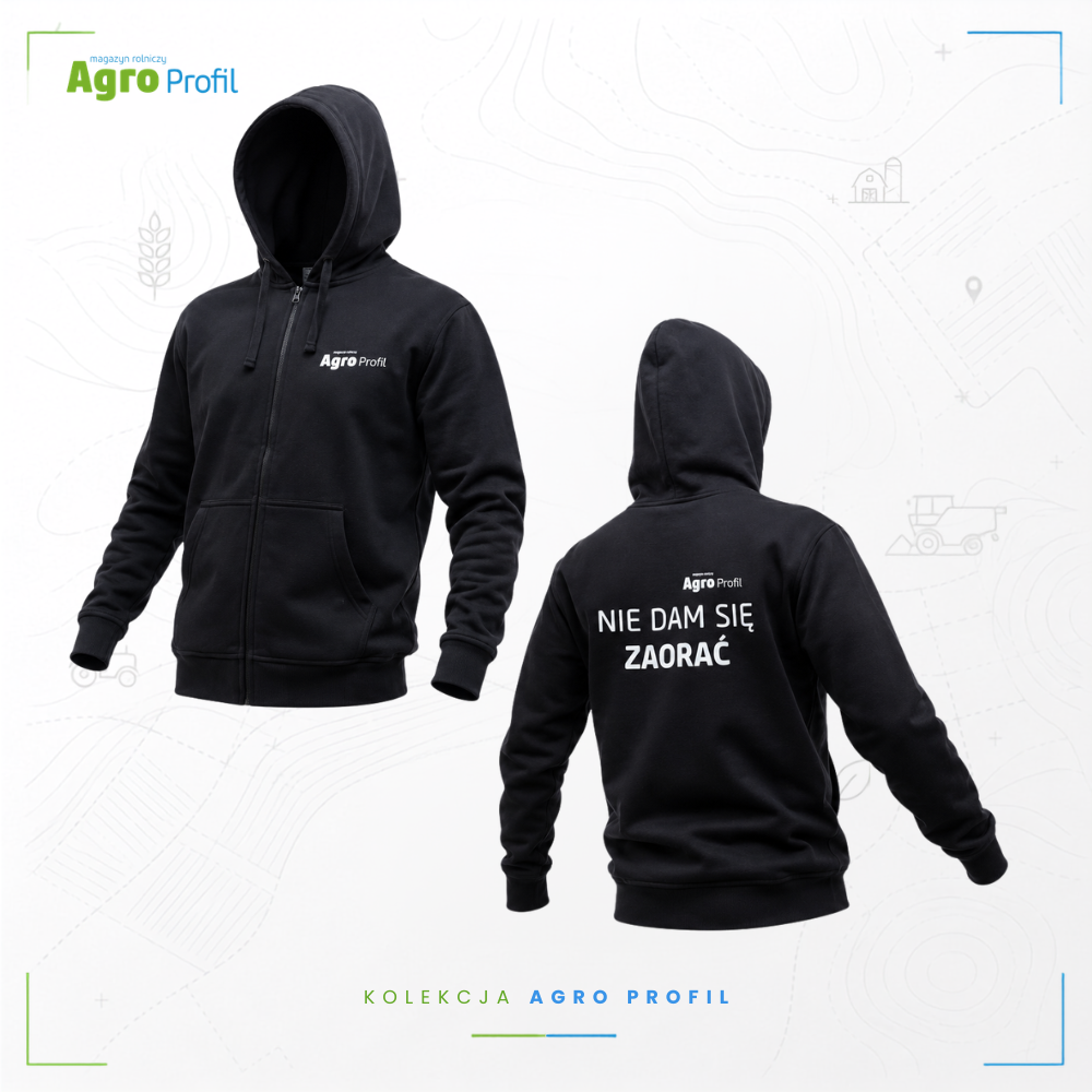 Rozpinana bluza rolnicza „Nie dam się ZAORAĆ” | Agro Profil - obrazek 3