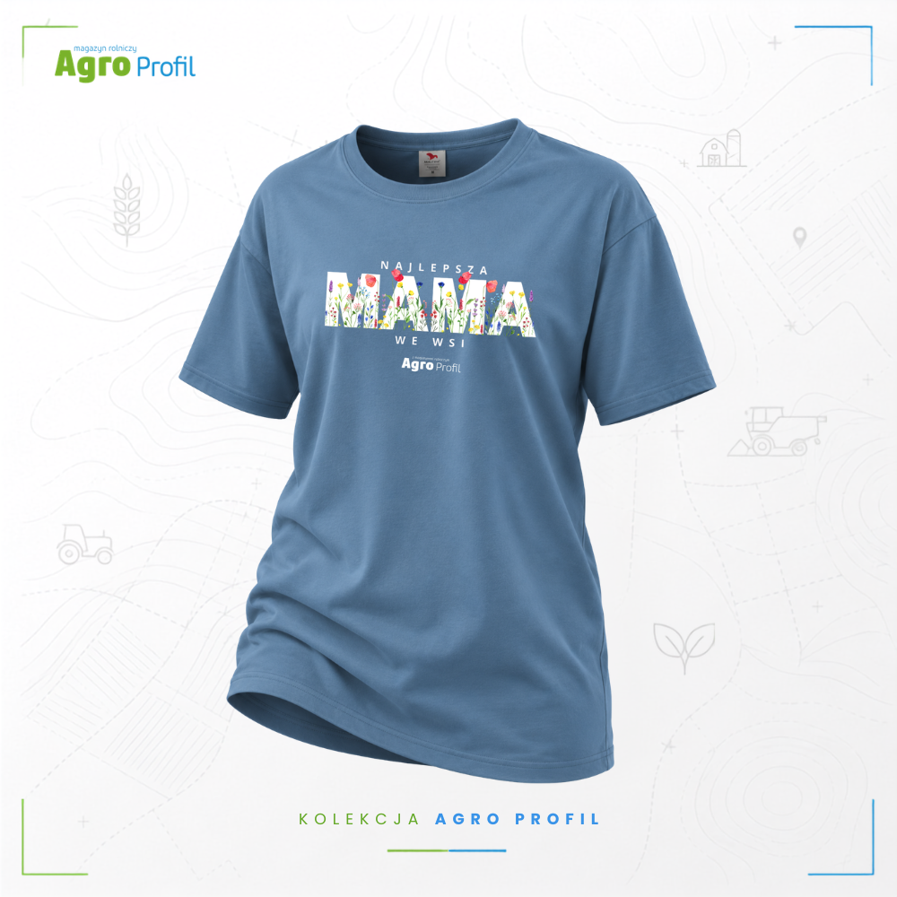 Koszulka rolnicza „Najlepsza MAMA we wsi” | 3 kolory | Agro Profil - obrazek 4