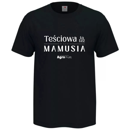 Koszulka damska Teściowa to też MAMUSIA | Prezent dla teściowej - obrazek 3