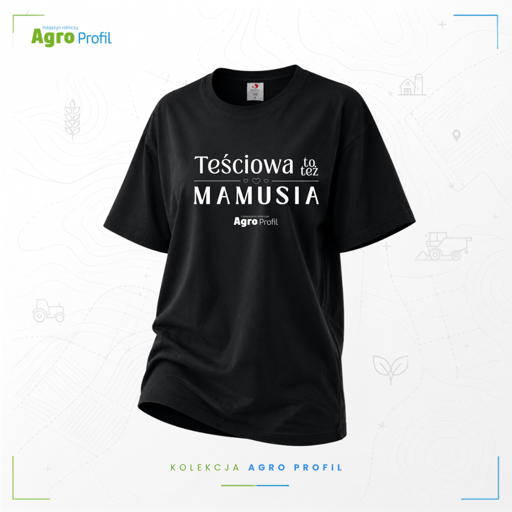 Koszulka rolnicza „Teściowa to też MAMUSIA” | 3 kolory | Agro Profil - obrazek 6