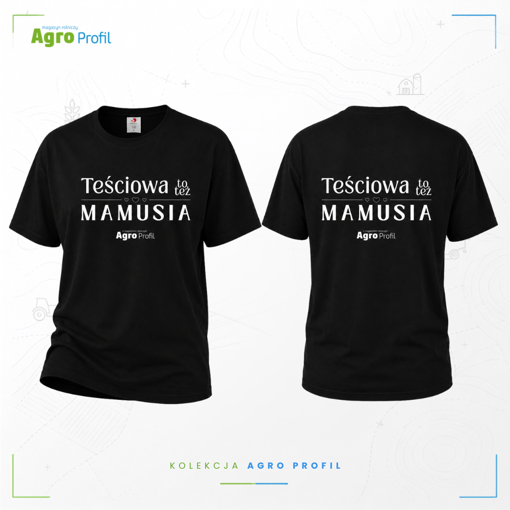 Koszulka rolnicza „Teściowa to też MAMUSIA” | 3 kolory | Agro Profil - obrazek 7