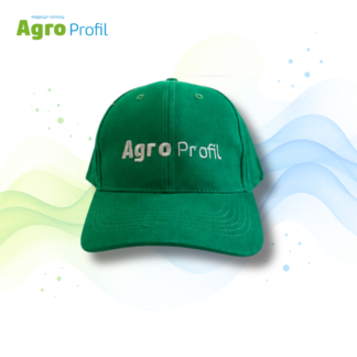 Czapka z daszkiem Agro Profil - ciemnozielona