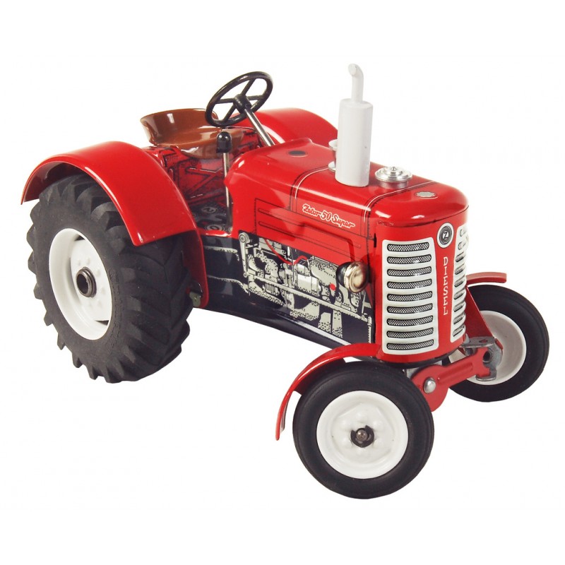 Zetor 50 Super – metalowy model kolekcjonerski z napędem sprężynowym | KOVAP - obrazek 2