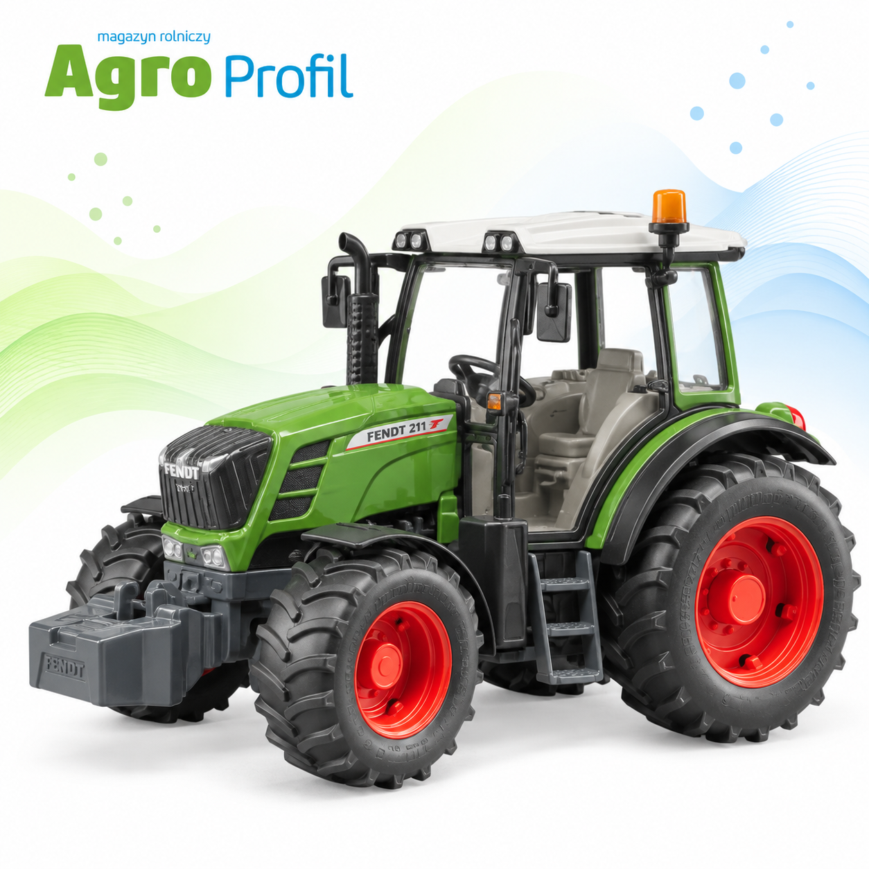 Ciągnik Fendt Vario 211 Bruder 02180 – traktor 1:16